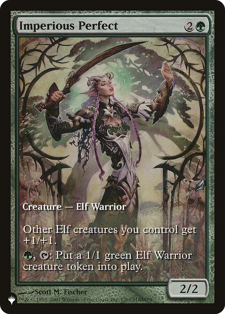 Imperious Perfect — The List — Magic: The Gathering