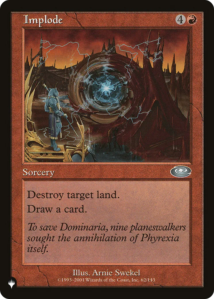Implode — The List — Magic: The Gathering