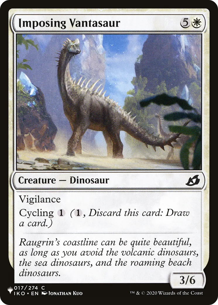 Miradosaure imposant — The List — Magic: The Gathering