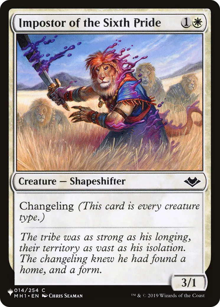 Imposteur de la Sixième bande — The List — Magic: The Gathering