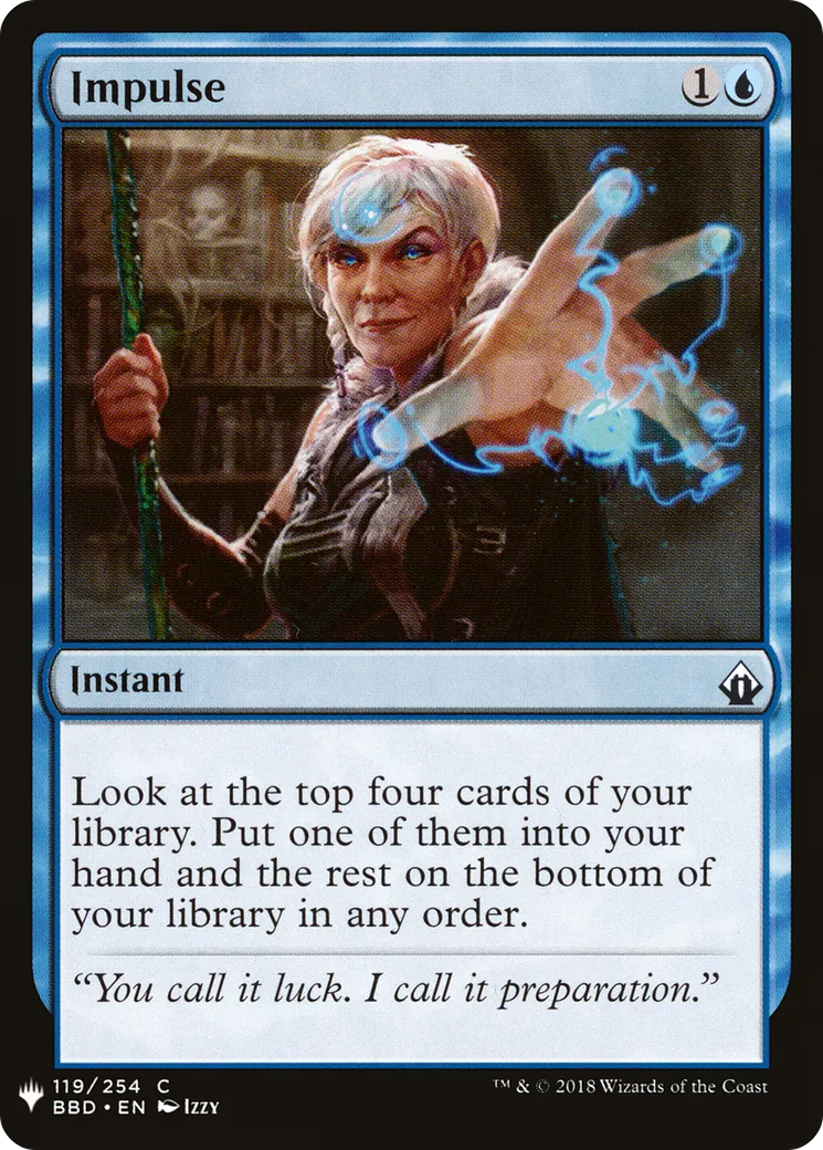 Impulsion — The List — Magic: The Gathering
