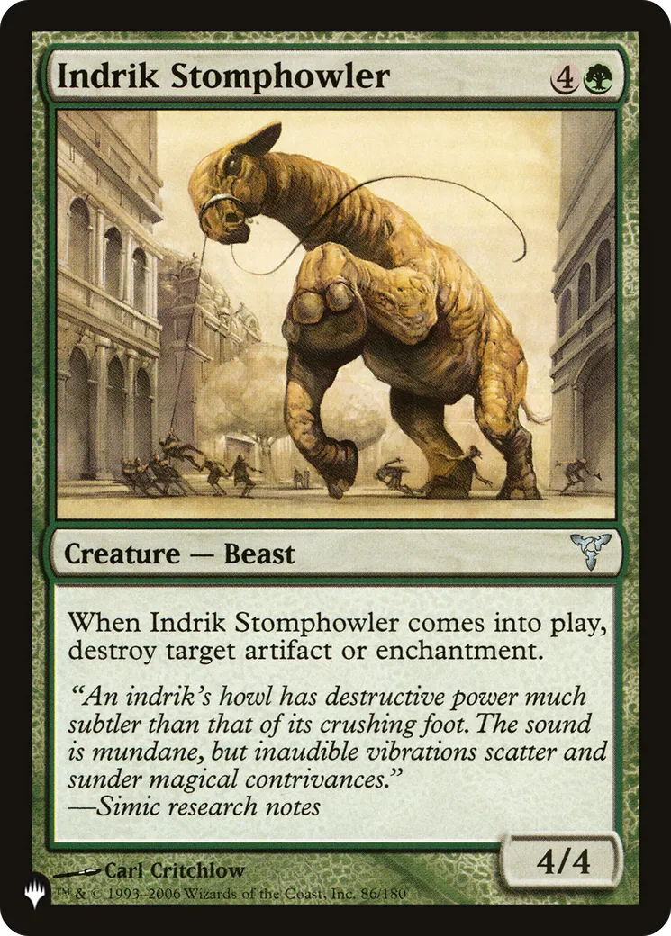 Indrik hurlepiaffe — The List — Magic: The Gathering
