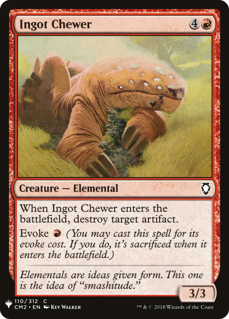 Mâcheur de lingot — The List — Magic: The Gathering