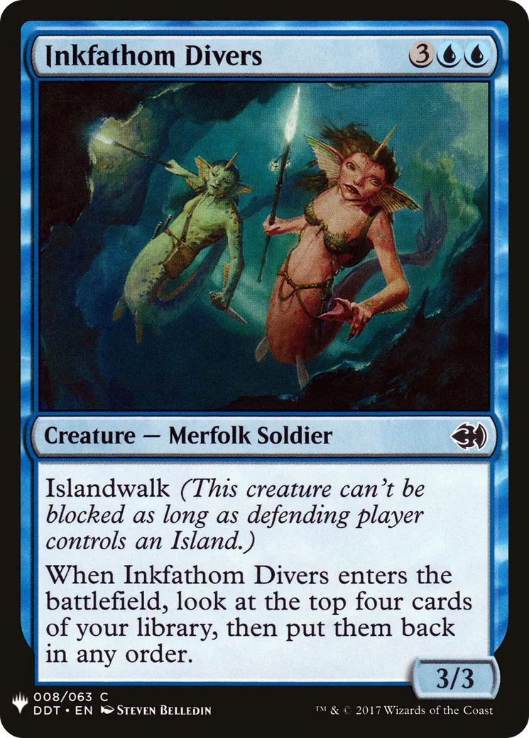 Inkfathom Divers — The List — Magic: The Gathering