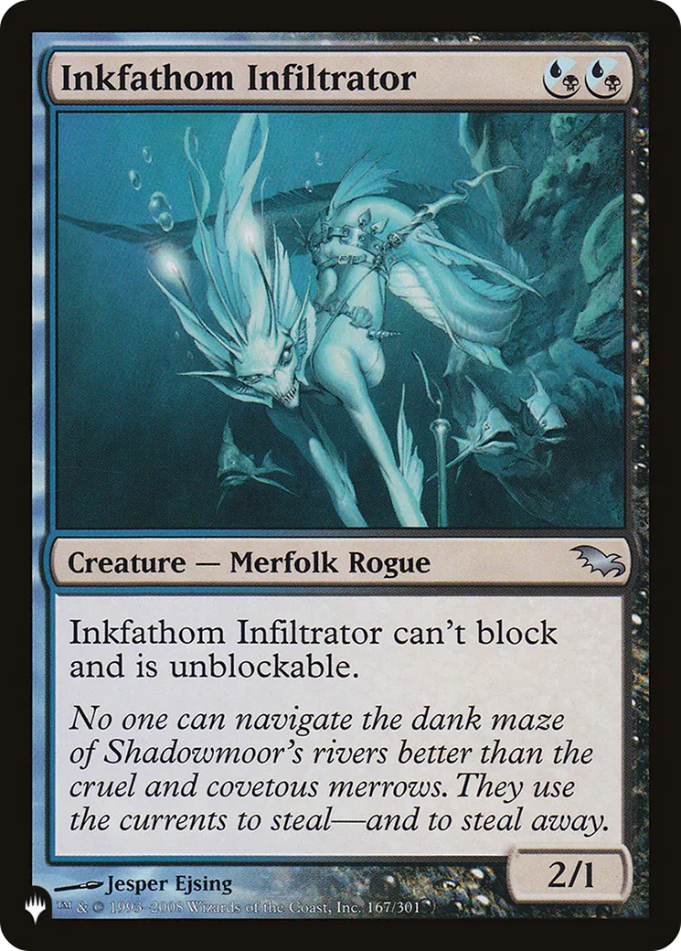 Infiltratrice d'Encrebrasse — The List — Magic: The Gathering