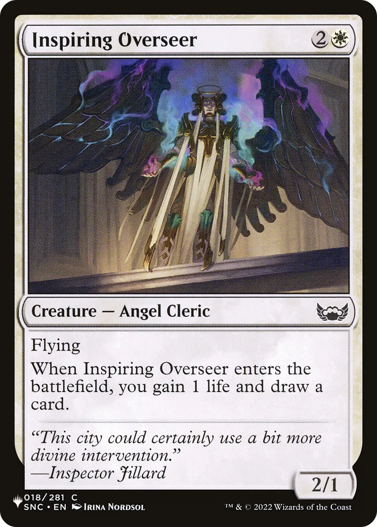 Brigadier inspirateur — The List — Magic: The Gathering