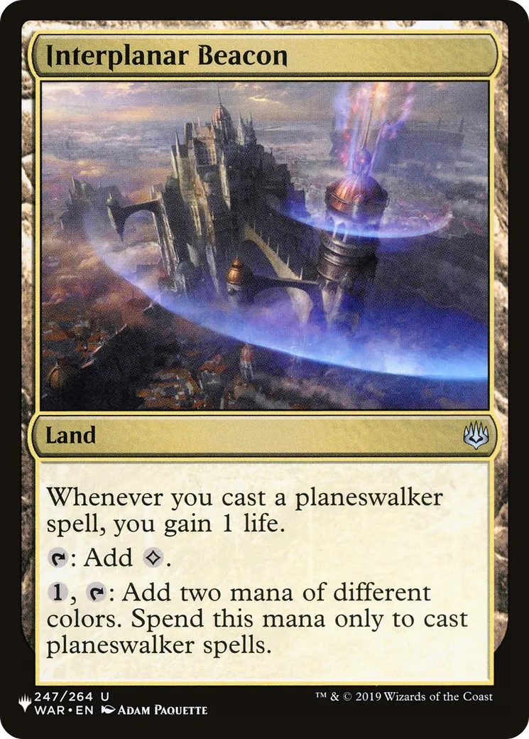Flambeau interplanaire — The List — Magic: The Gathering