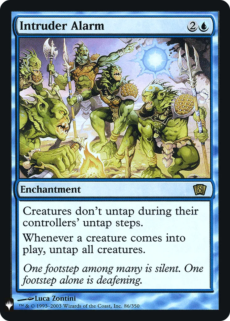 Intruder Alarm — The List — Magic: The Gathering