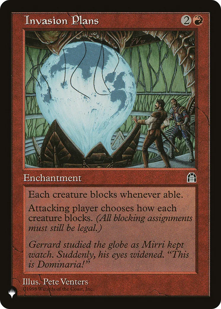 Plans d'invasion — The List — Magic: The Gathering