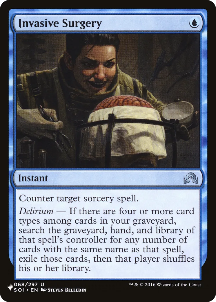 Invasive Surgery — The List — Magic: The Gathering