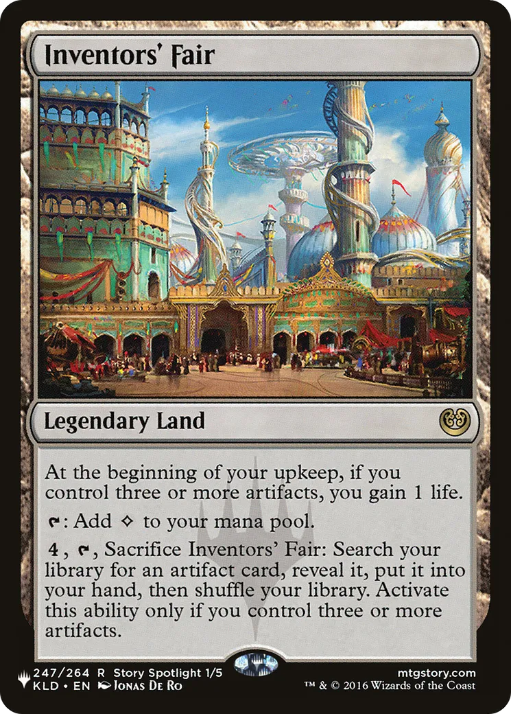 Foire des inventeurs — The List — Magic: The Gathering