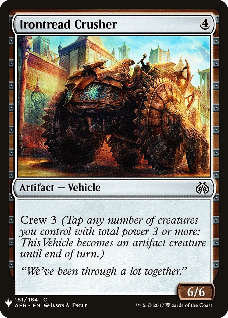 Écrabouilleur roulefer — The List — Magic: The Gathering
