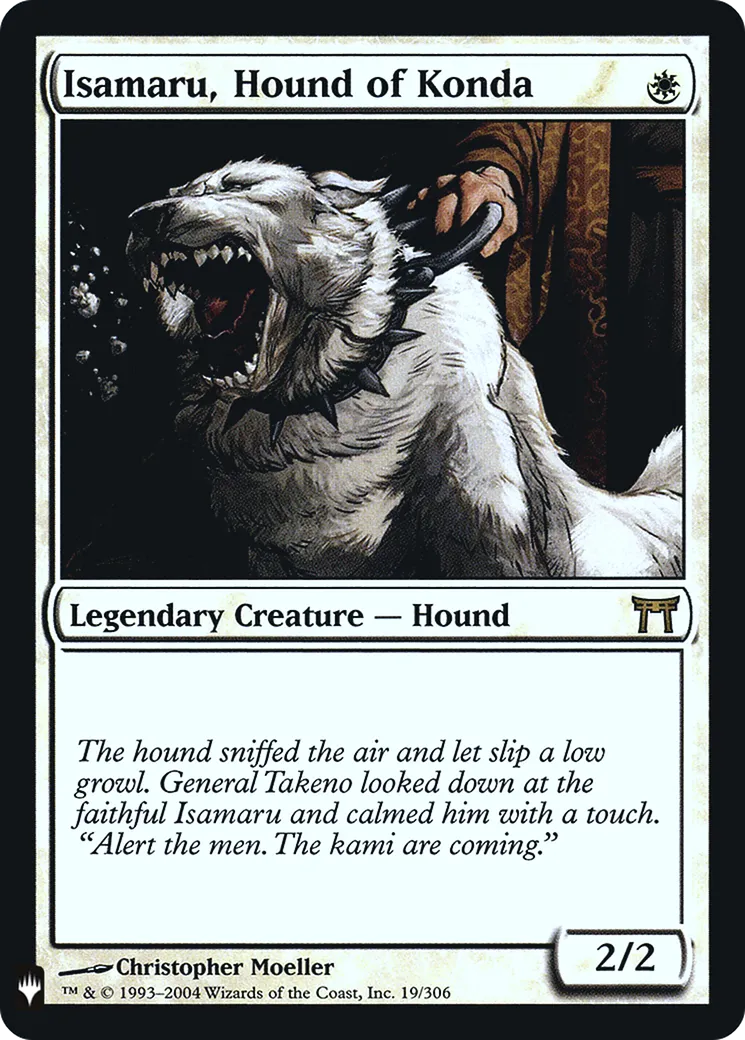 Isamaru, Hound of Konda — The List — Magic: The Gathering