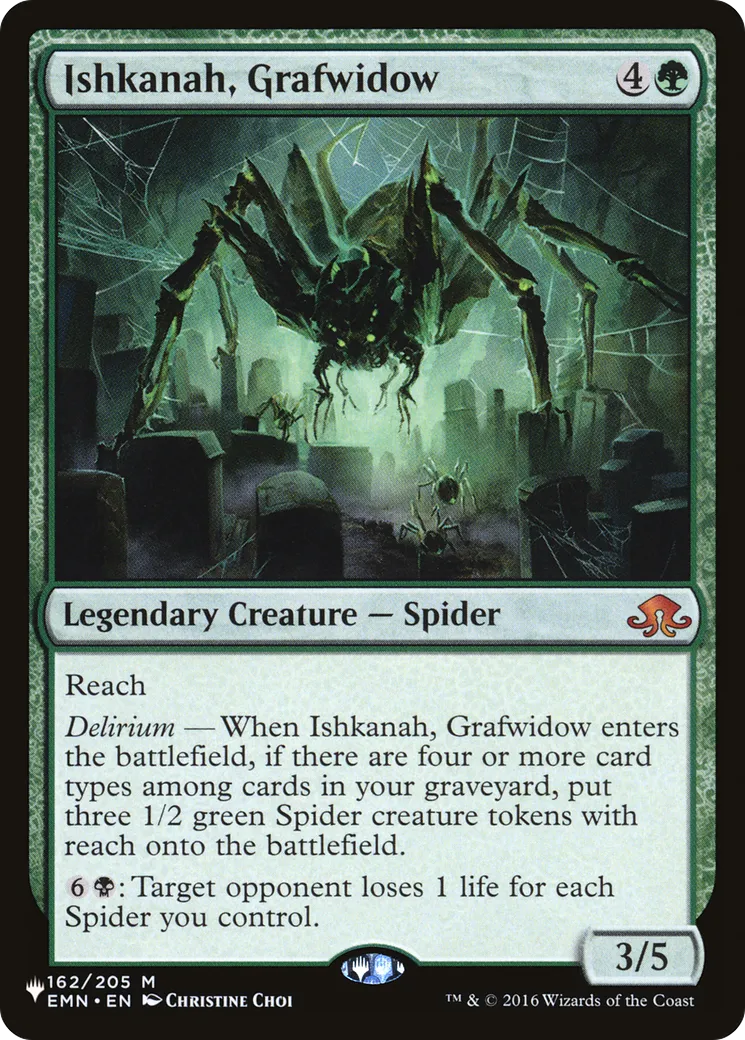 Ishkanah, Grafwidow — The List — Magic: The Gathering