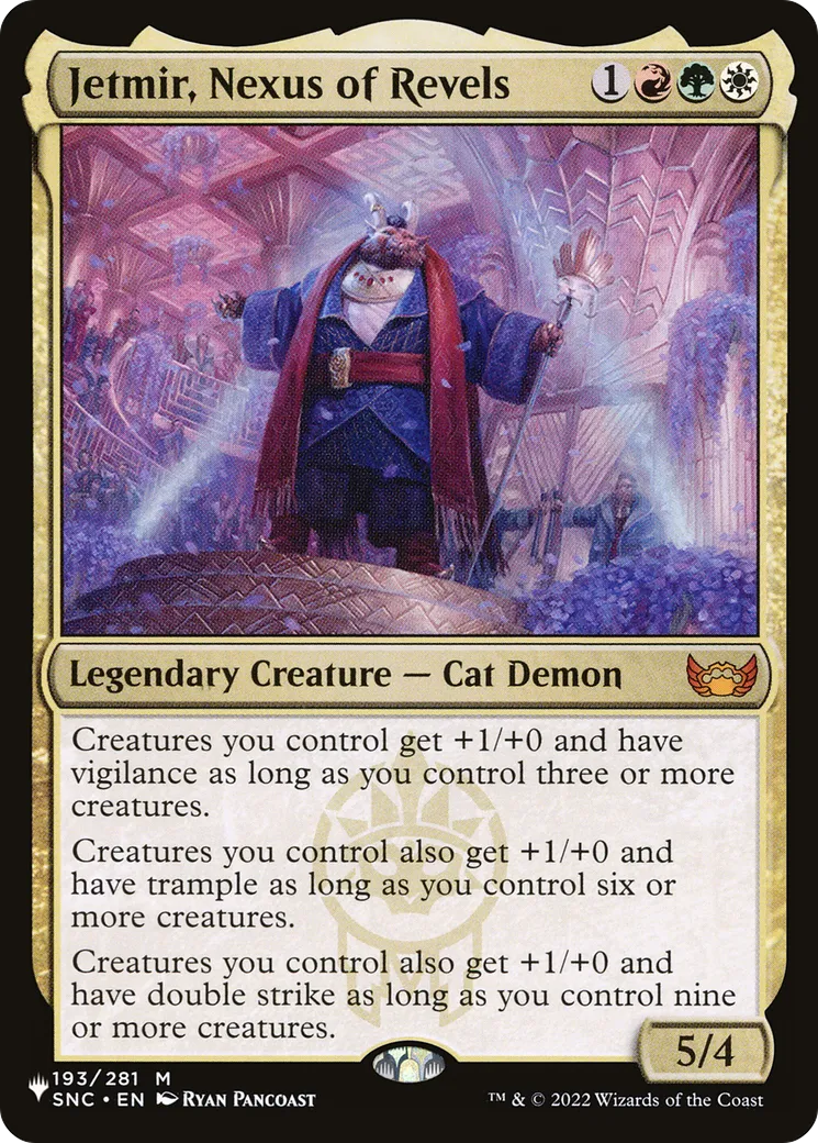 Jetmir, Nexus of Revels from The List - Magic: The Gathering