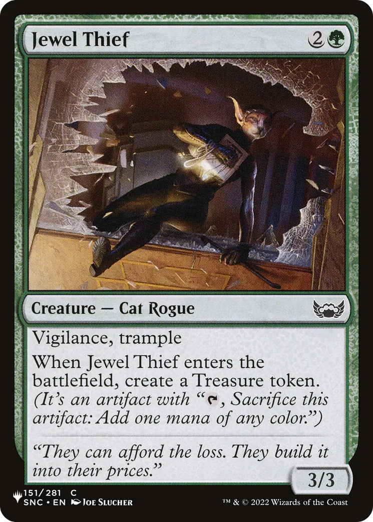 Voleuse de bijoux — The List — Magic: The Gathering
