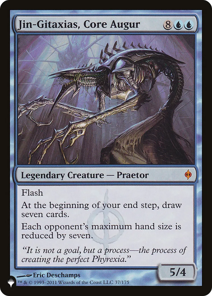Jin-Gitaxias, augure du Noyau — The List — Magic: The Gathering