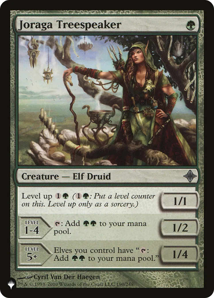 Joraga Treespeaker — The List — Magic: The Gathering