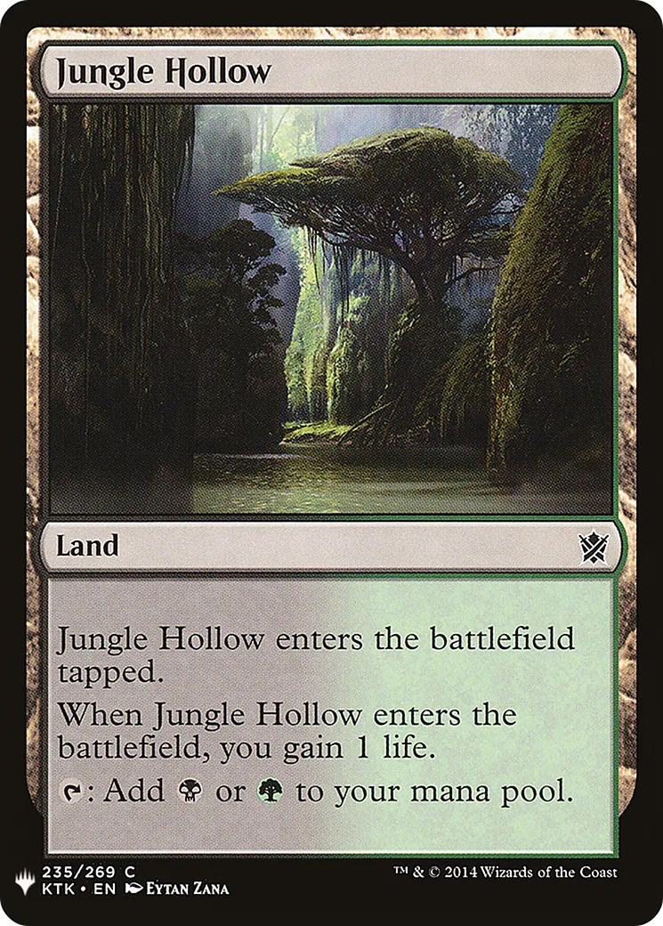 Dépression de jungle — The List — Magic: The Gathering