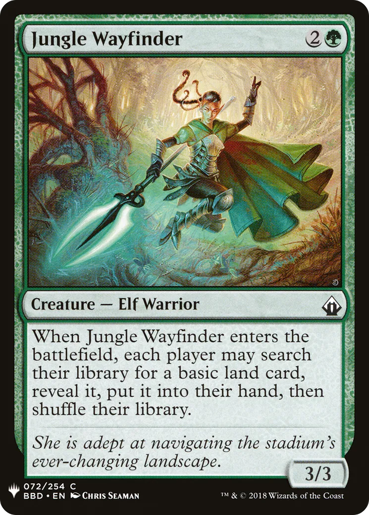 Jungle Wayfinder — The List — Magic: The Gathering