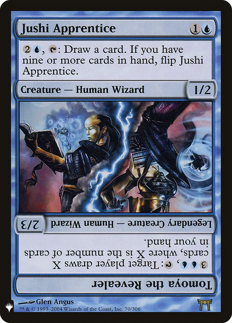 Jushi Apprentice // Tomoya the Revealer — The List — Magic: The Gathering