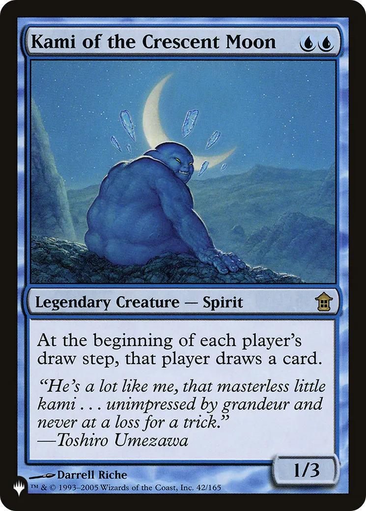 Kami du croissant de lune — The List — Magic: The Gathering