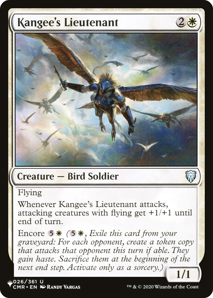 Kangee's Lieutenant — The List — Magic: The Gathering