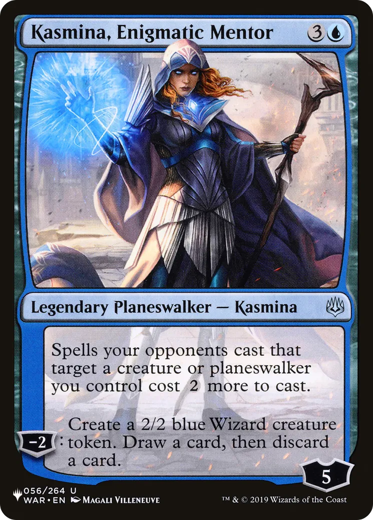 Kasmina, mentor énigmatique — The List — Magic: The Gathering