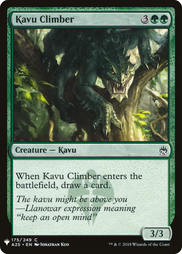 Kavru grimpeur — The List — Magic: The Gathering