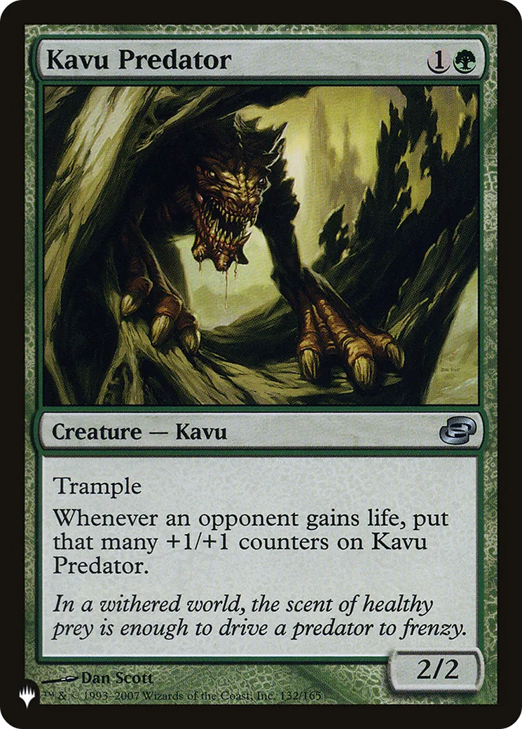 Prédateur kavru — The List — Magic: The Gathering