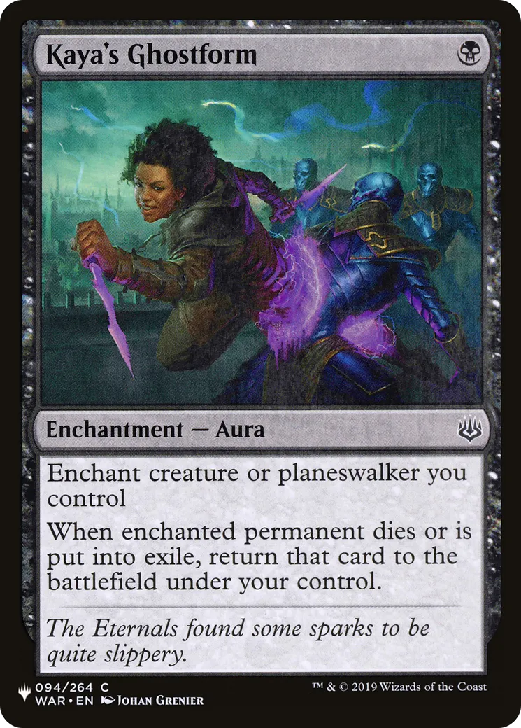 Kaya's Ghostform — The List — Magic: The Gathering
