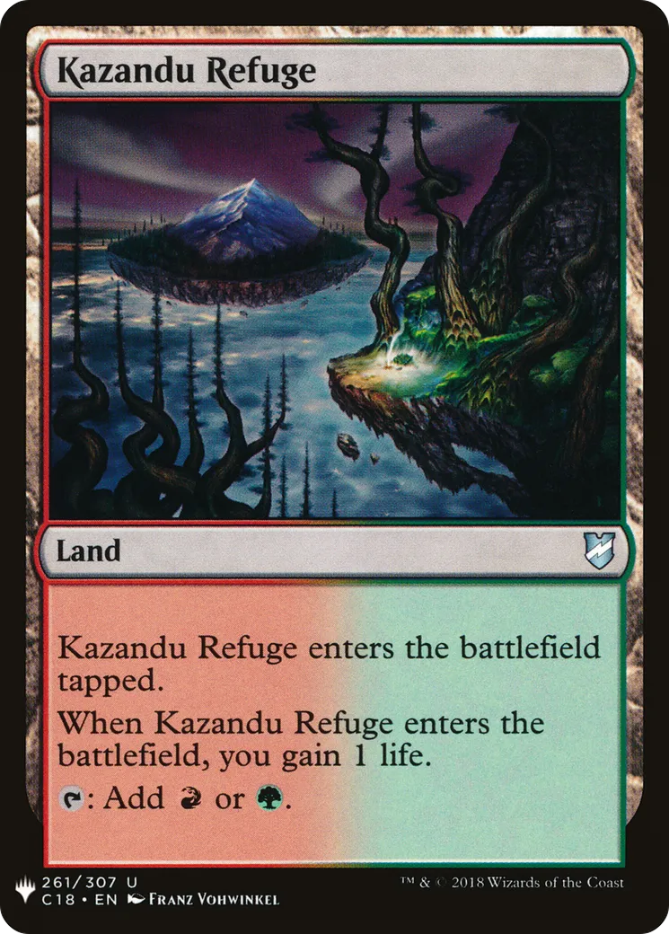 Refuge du Kazandou — The List — Magic: The Gathering