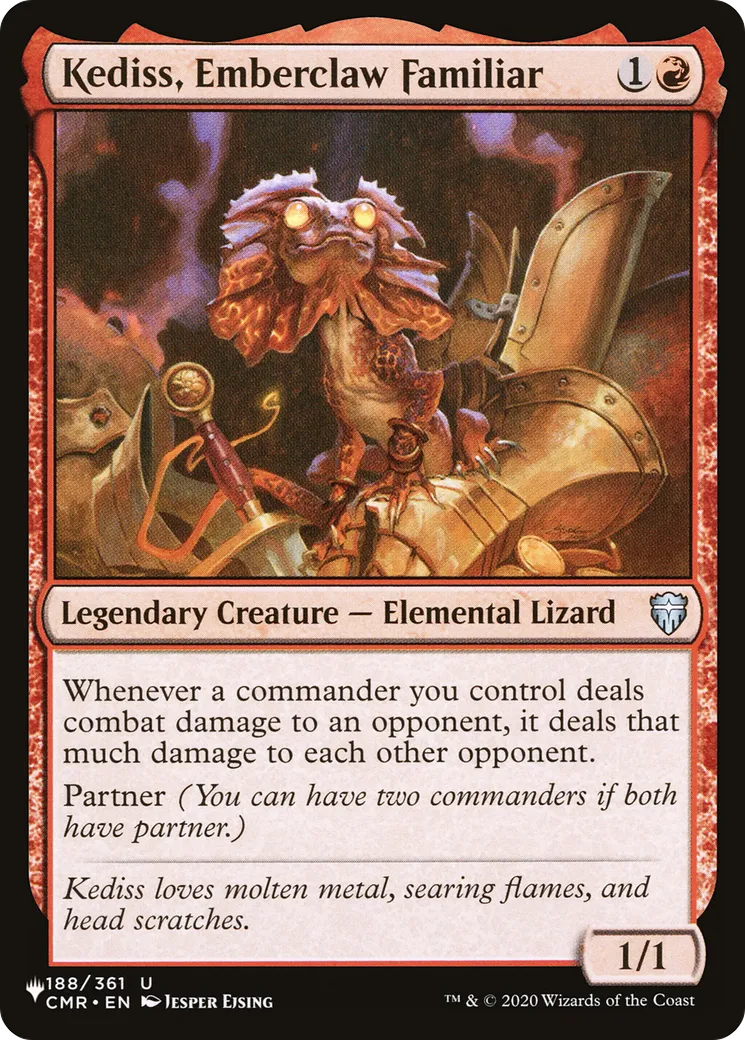 Kediss, Emberclaw Familiar — The List — Magic: The Gathering