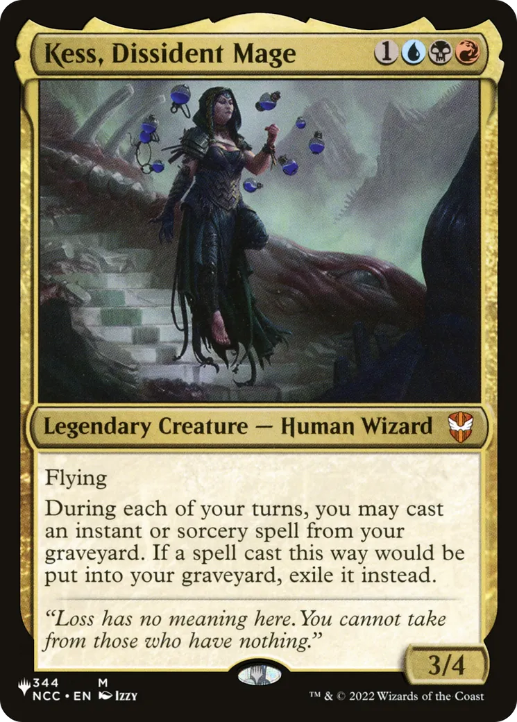 Kess, Dissident Mage — The List — Magic: The Gathering