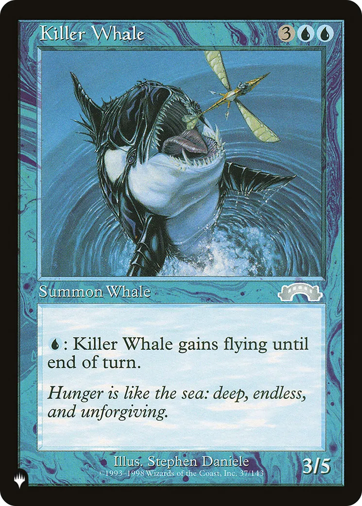 Baleine tueuse — The List — Magic: The Gathering
