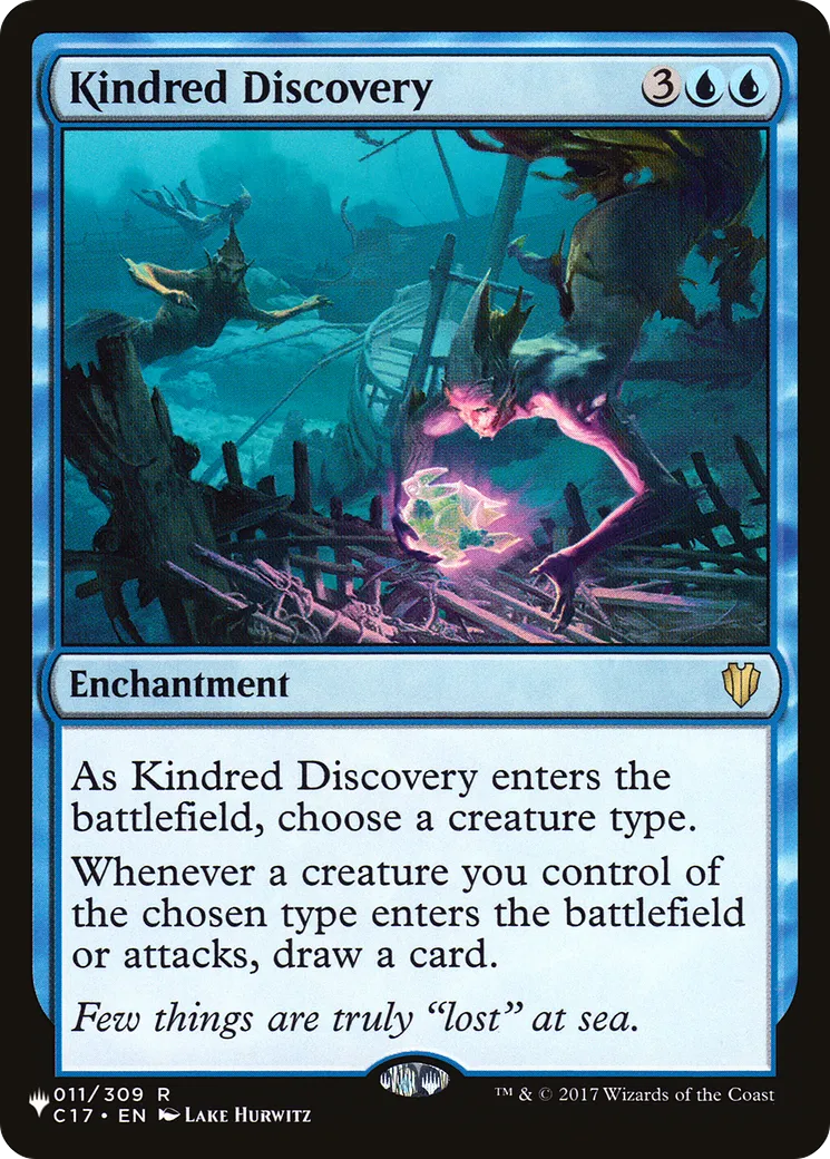 Découverte de congénères — The List — Magic: The Gathering
