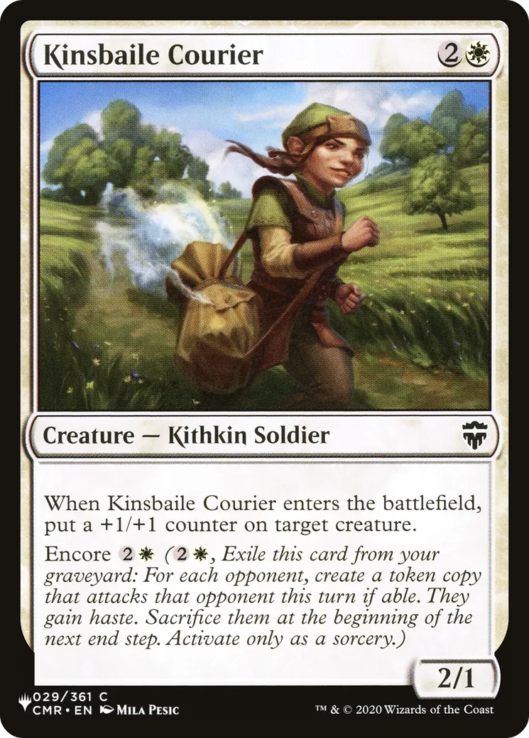 Kinsbaile Courier — The List — Magic: The Gathering