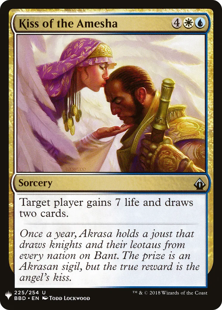 Kiss of the Amesha — The List — Magic: The Gathering
