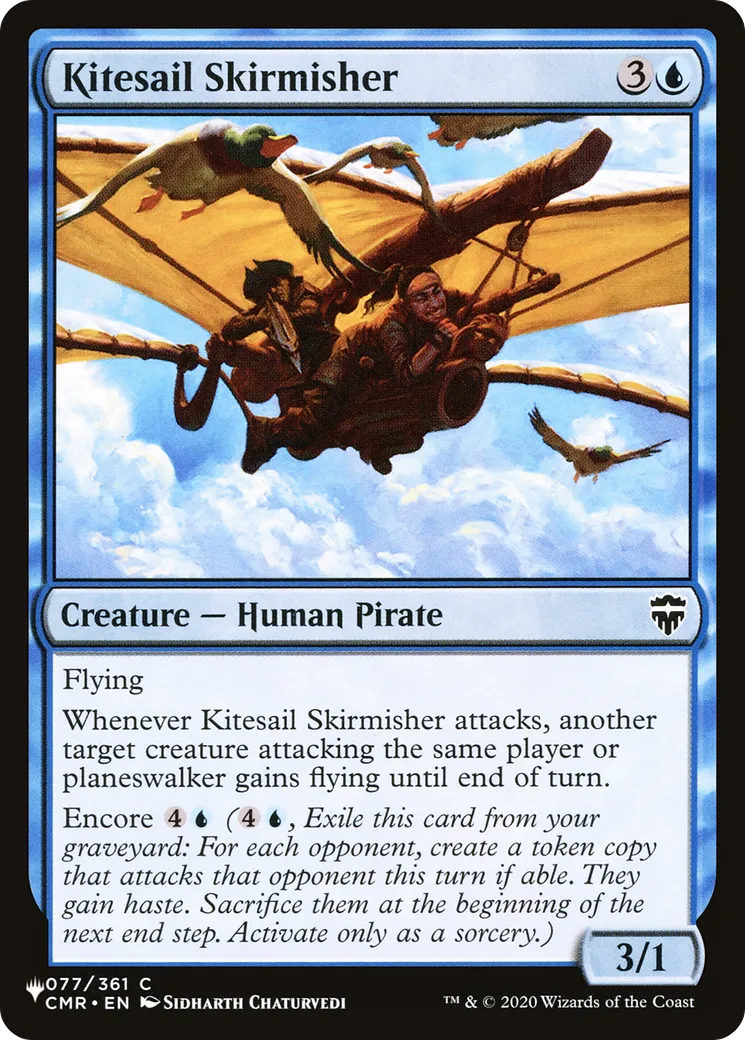 Kitesail Skirmisher — The List — Magic: The Gathering