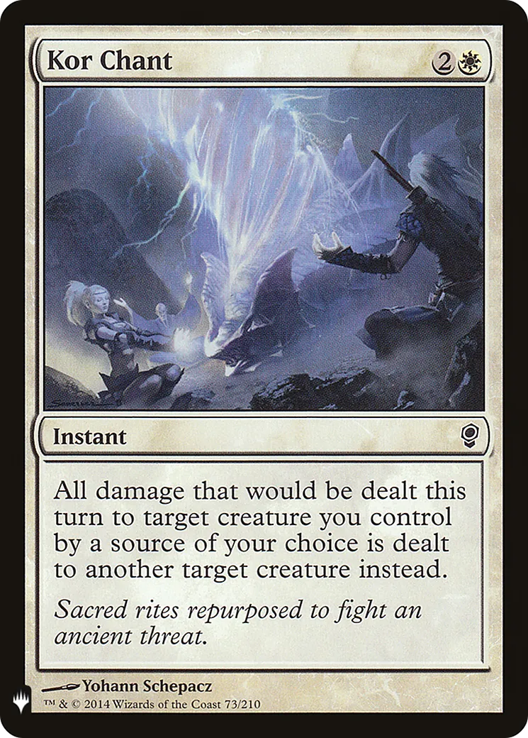 Cantique Kor — The List — Magic: The Gathering
