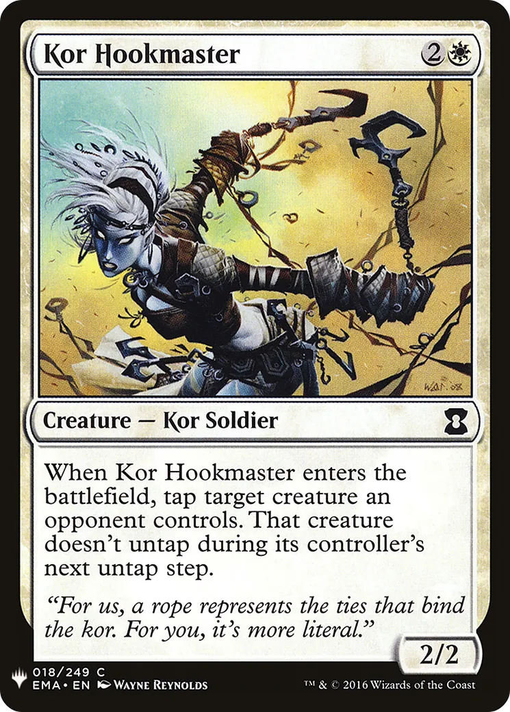 Maîtresse aux crochets kor — The List — Magic: The Gathering