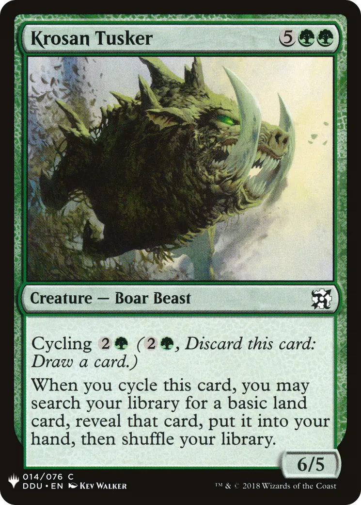 Terrocorne krosian — The List — Magic: The Gathering