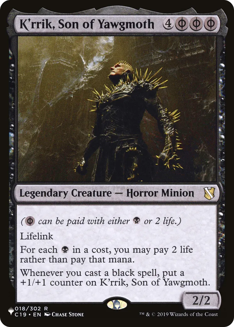 K'rrik, fils de Yaugzebul — The List — Magic: The Gathering
