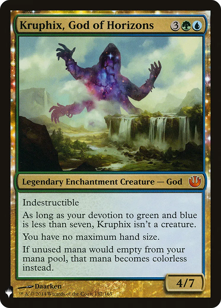 Kruphix, dieu des Horizons — The List — Magic: The Gathering