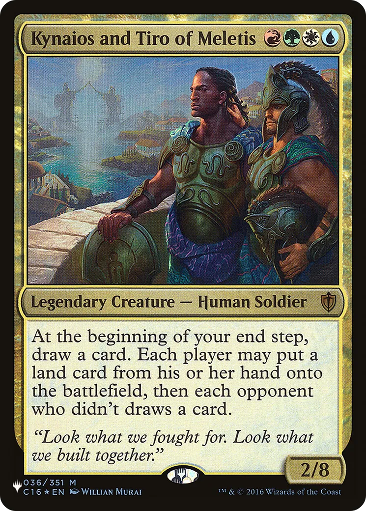 Kynaios and Tiro of Meletis from The List - Magic: The Gathering