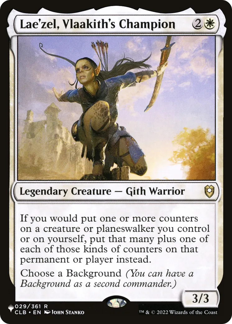 Lae'zel, Vlaakith's Champion — The List — Magic: The Gathering