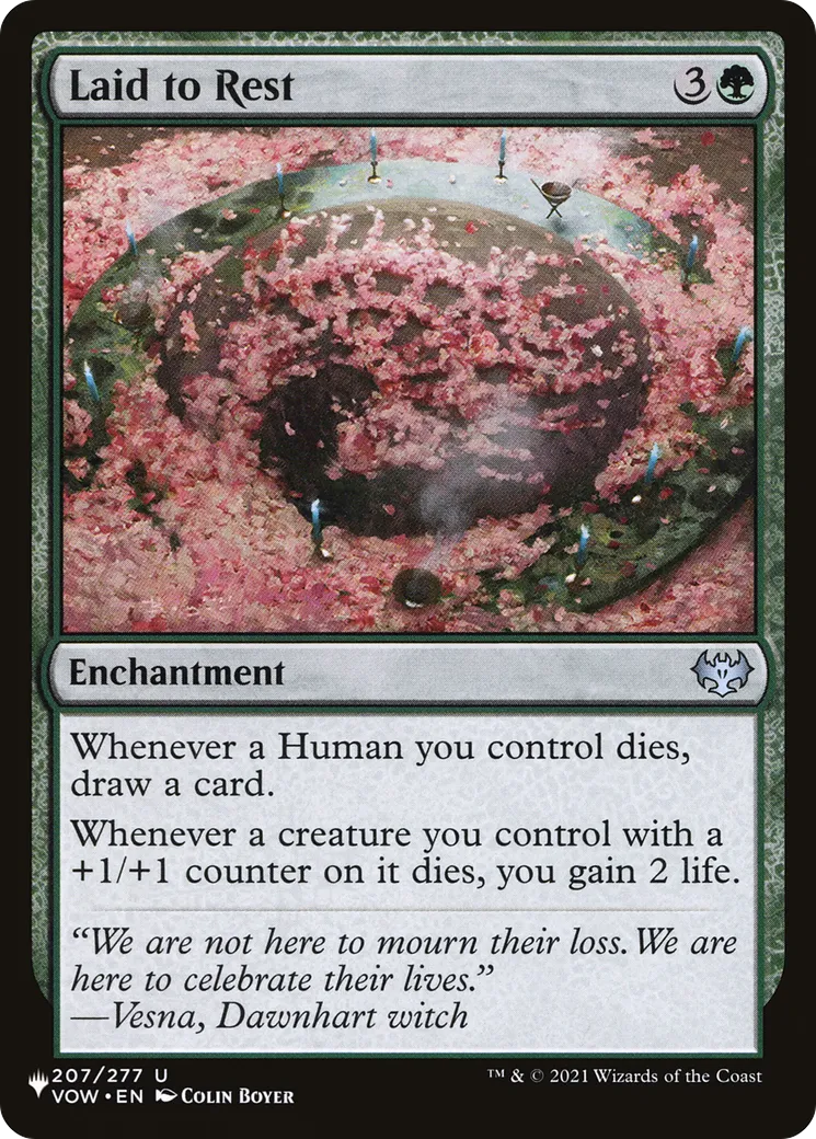 Dernier repos — The List — Magic: The Gathering