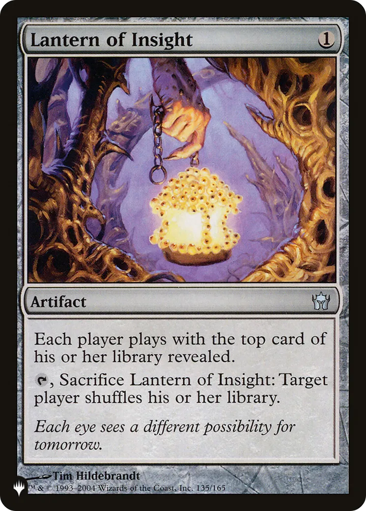 Lantern of Insight — The List — Magic: The Gathering