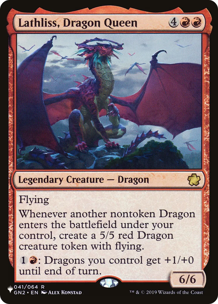 Lathliss, Dragon Queen — The List — Magic: The Gathering
