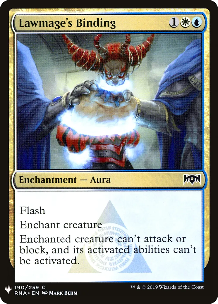 Entrave des magelois — The List — Magic: The Gathering